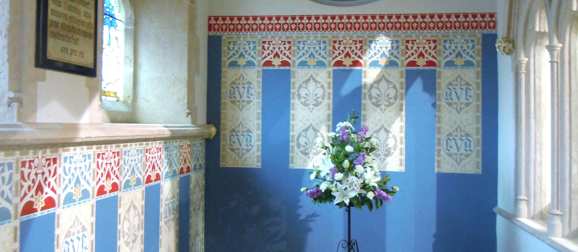 image shows: Lady Chapel at St Peters Church